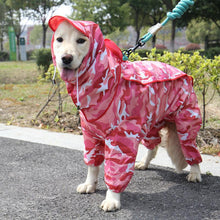 Load image into Gallery viewer, HiFuzzyPet Lightweight Dog Raincoat with Detachable Hat