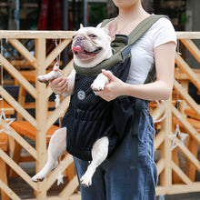 Load image into Gallery viewer, HiFuzzyPet Legs Out Front Dog Carrier Backpack for Traveling