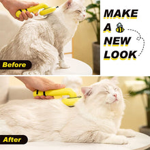 Load image into Gallery viewer, HiFuzzyPet Cute Little Bee Self-cleaning Pet Brush
