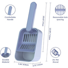 Load image into Gallery viewer, cat litter scoop size chart