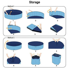 Load image into Gallery viewer, HiFuzzyPet Foldable Dog Pool for Outdoor