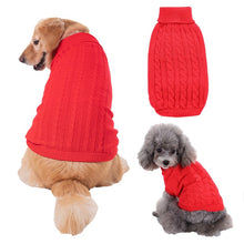 Load image into Gallery viewer, Turtleneck Dog Sweater Keep Warm