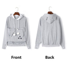 Load image into Gallery viewer, dog cat pouch hoodie display show