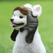 Load image into Gallery viewer, HiFuzzyPet Warm Dog Hat, Pet Winter Pilot Hat