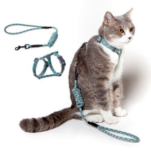 Load image into Gallery viewer, HiFuzzyPet Soft Adjustable Cat Harness and Leash Set