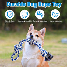 Load image into Gallery viewer, HiFuzzyPet Indestructible Dog Rope Toys for Aggressive Chewers