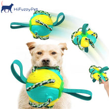 Load image into Gallery viewer, HiFuzzypet Dog Toy Rebound Balls with Hand, Pet Ufo Magic Ball