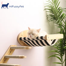 Load image into Gallery viewer, HiFuzzyPet Cat Wall Shelves, Four Step Cats Stairway