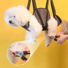 Load image into Gallery viewer, HiFuzzyPet Breathable Dog Grooming Hommack, Pet Hammock Restraint Bag