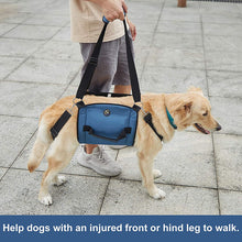 Load image into Gallery viewer, dog lift harness help dog injured leg to walk