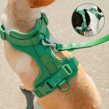 Load image into Gallery viewer, green dog vest harnesses