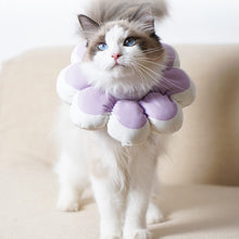 Load image into Gallery viewer, HiFuzzyPet Cute Flower Shape Cat Cone Collar, Waterproof