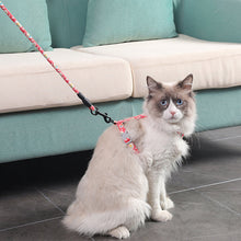 Load image into Gallery viewer, HiFuzzyPet Soft Adjustable Cat Harness and Leash Set