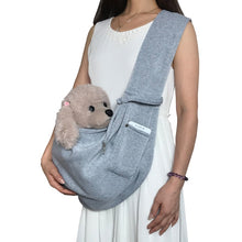 Load image into Gallery viewer, HiFuzzyPet Reversible Dog Sling Carrier for Travel