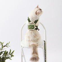 Load image into Gallery viewer, HiFuzzyPet Fashionable Cat Harness and Leash Set - Escape Proof Cat Dog Walking Harness