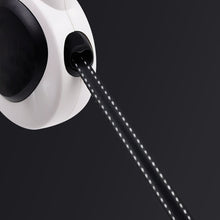 Load image into Gallery viewer, HiFuzzyPet Retractable Dog Leash with Lights and Poop Bag Holder- 16Ft