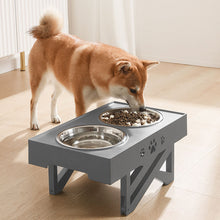 Load image into Gallery viewer, HiFuzzyPet Elevated Dog Bowls for Large Dogs