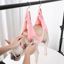 Load image into Gallery viewer, HiFuzzyPet Dog Grooming Hammock for Dog Nail Clipping