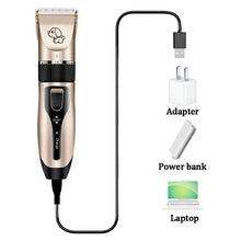 Load image into Gallery viewer, HiFuzzyPet Rechargeable Professional Dog Hair Clippers