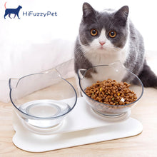 Load image into Gallery viewer, HiFuzzyPet Silicone Elevated Cat Bowls with Stand