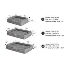 Load image into Gallery viewer, HiFuzzyPet Waterproof Foam Orthopedic Dog Bed