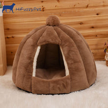 Load image into Gallery viewer, HiFuzzyPet Plush Cat Cave and Dog House