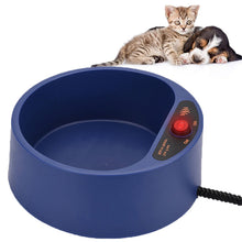 Load image into Gallery viewer, HiFuzzyPet Winter Heating Water Bowl For Pets
