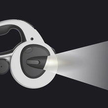 Load image into Gallery viewer, HiFuzzyPet Retractable Dog Leash with Lights and Poop Bag Holder- 16Ft