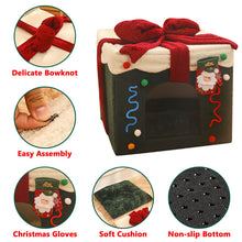 Load image into Gallery viewer, cat Christmas bed details
