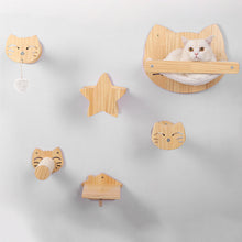 Load image into Gallery viewer, HiFuzzyPet Wall Mounted Cat Shelf for Playing, Climbing