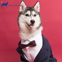 Load image into Gallery viewer, HiFuzzyPet Dog Tuxedo Costume & Dress for Wedding
