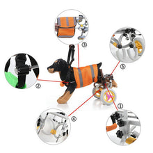 Load image into Gallery viewer, HiFuzzyPet Disabled Dog Wheelchair for Back Legs