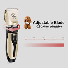 Load image into Gallery viewer, HiFuzzyPet Rechargeable Professional Dog Hair Clippers