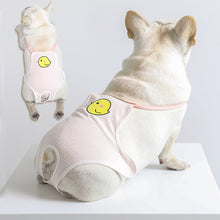Load image into Gallery viewer, HiFuzzyPet Breathable Cotton Dog Diaper with Suspender