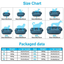 Load image into Gallery viewer, HiFuzzyPet Comfy Dog Couches Pet Sofa Bed for Large Dogs