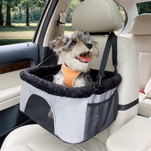 Load image into Gallery viewer, HiFuzzyPet Adjustable Dog Car Booster Seat