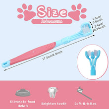 Load image into Gallery viewer, HIFuzzyPet 5/3PCs Toothbrush Care Dog Cat Cleaning Mouth