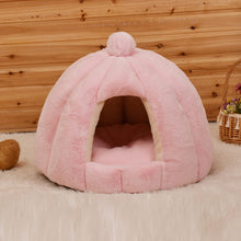 Load image into Gallery viewer, HiFuzzyPet Plush Cat Cave and Dog House