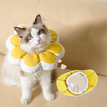 Load image into Gallery viewer, HiFuzzyPet Cute Flower Shape Cat Cone Collar, Waterproof