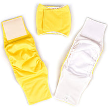 Load image into Gallery viewer, HiFuzzyPet Washable Male Dog Belly Band, 3-Pack
