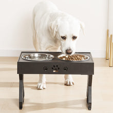Load image into Gallery viewer, HiFuzzyPet Elevated Dog Bowls for Large Dogs