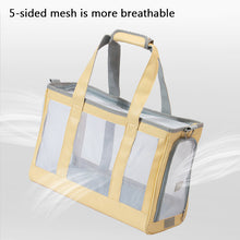 Load image into Gallery viewer, HiFuzzyPet Breathable Mesh Cat Carrier Bag Pet Handbag