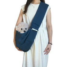 Load image into Gallery viewer, HiFuzzyPet Reversible Dog Sling Carrier for Travel