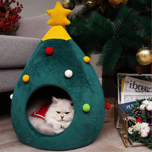 Load image into Gallery viewer, HiFuzzyPet Christmas Tree Cat House