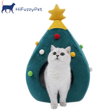 Load image into Gallery viewer, HiFuzzyPet Christmas Tree Cat House