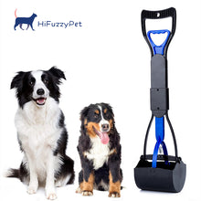 Load image into Gallery viewer, HiFuzzyPet Folding Dog Pooper Scooper With Long Handle