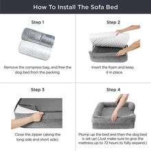 Load image into Gallery viewer, HiFuzzyPet Waterproof Foam Orthopedic Dog Bed