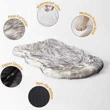 Load image into Gallery viewer, HiFuzzyPet Faux Fur Orthopedic Dog Rug