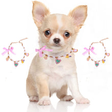Load image into Gallery viewer, HifuzzyPet Pearls Dog Collar For Pets Wedding Birthday Party