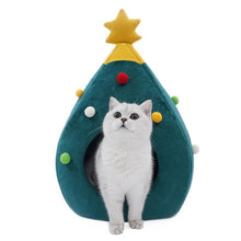 Load image into Gallery viewer, HiFuzzyPet Christmas Tree Cat House